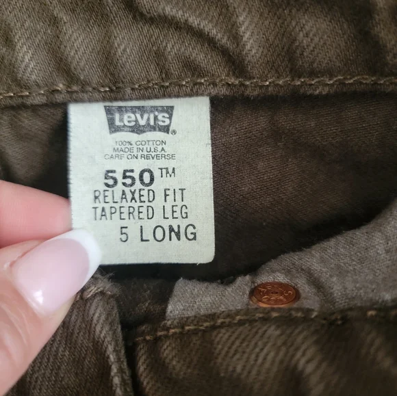 Vintage Levi's 550 | Size 24 - Picture 11 of 12
